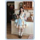 Twin Bears Antique Navy Bear Top Skirt Paneled OP and Sets(2nd Pre-Order/2 Colours/Full Payment Without Shipping)